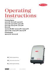 fronius präsentationsmodus|Fronius Symo / Fronius Eco Bedienungsanleitung.